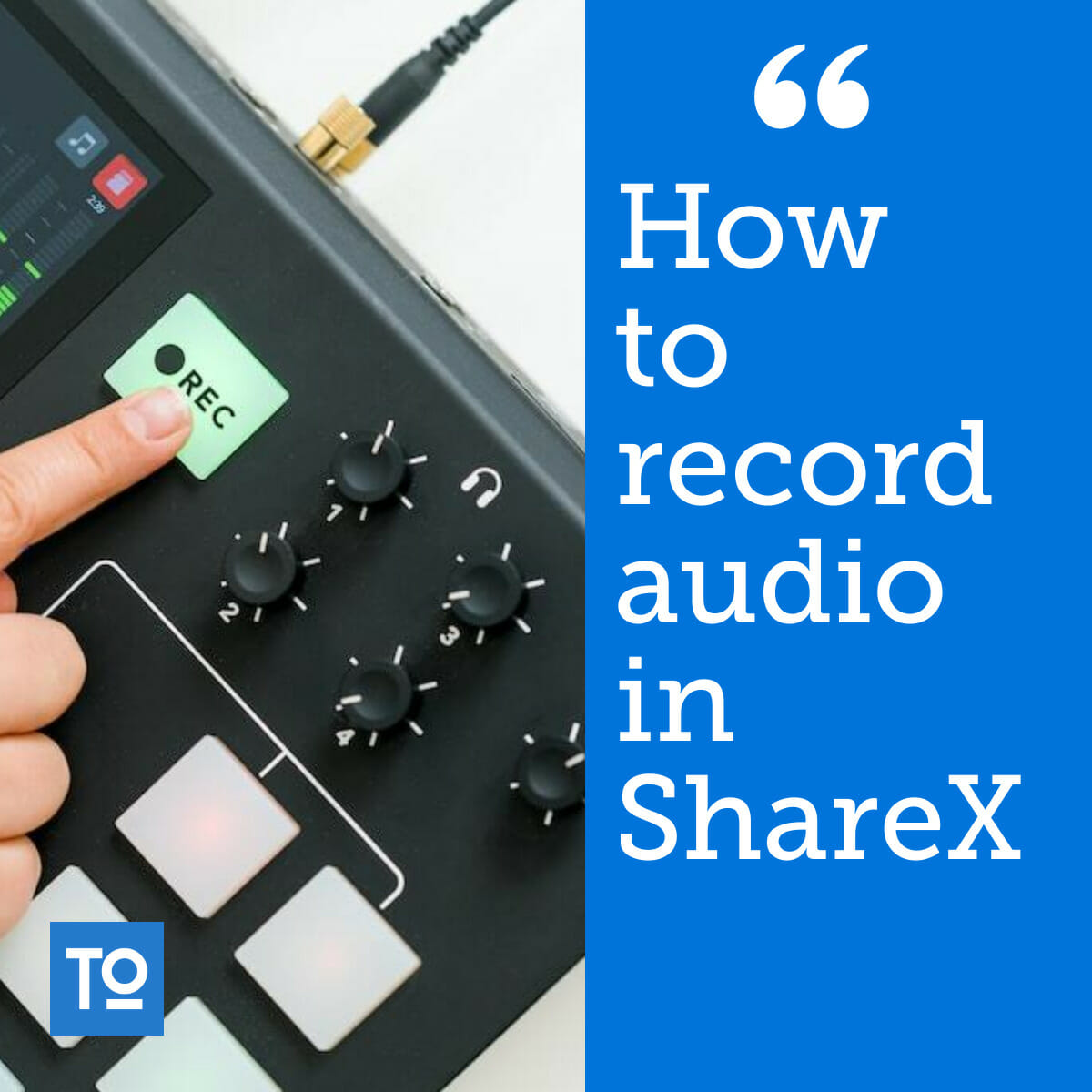 How to Record Audio for